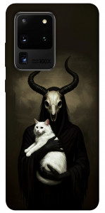 Чехол Creature with cat для Galaxy S20 Ultra (2020)