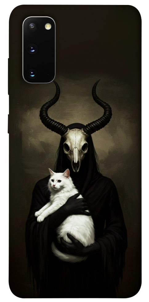 Чехол Creature with cat для Galaxy S20 (2020)