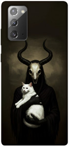 Чохол Creature with cat для Galaxy Note 20