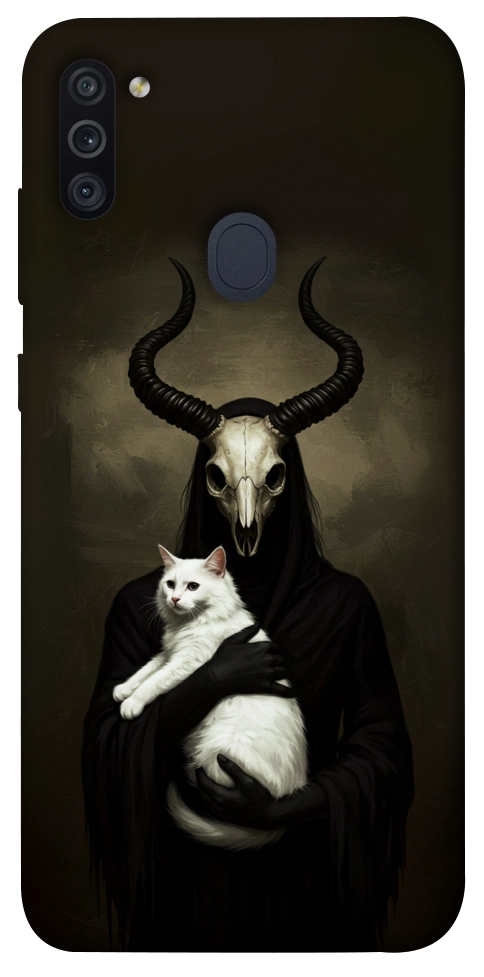 Чехол Creature with cat для Galaxy M11 (2020)