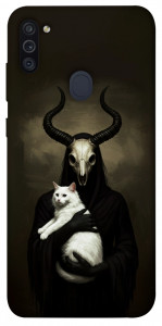 Чехол Creature with cat для Galaxy M11 (2020)