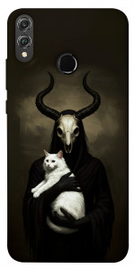 Чохол Creature with cat для Huawei Honor 8X