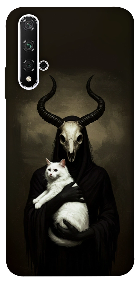 Чохол Creature with cat для Huawei Honor 20