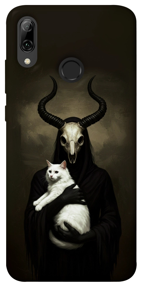 Чехол Creature with cat для Huawei P Smart (2019)