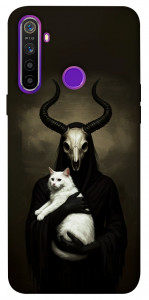 Чохол Creature with cat для Realme 5