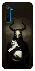Чехол Creature with cat для Realme 6 Pro