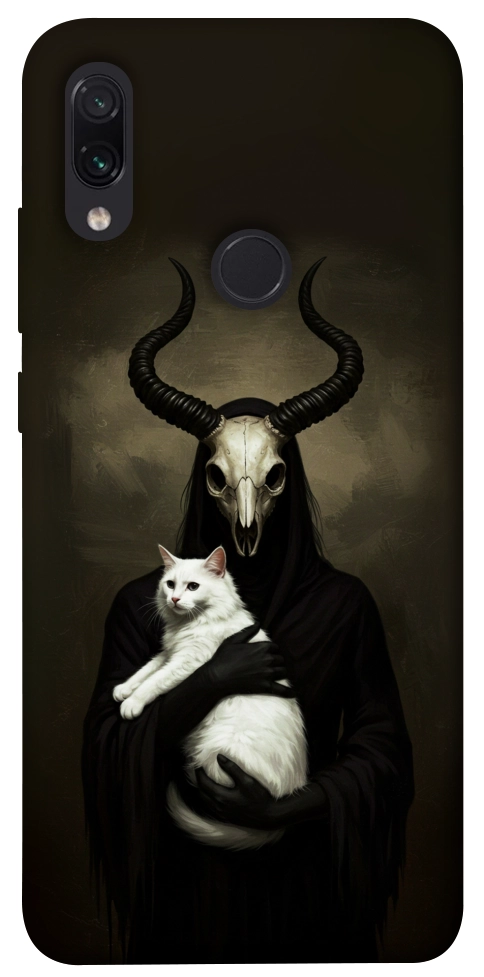 Чехол Creature with cat для Xiaomi Redmi Note 7