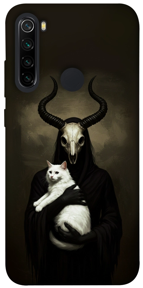 Чехол Creature with cat для Xiaomi Redmi Note 8