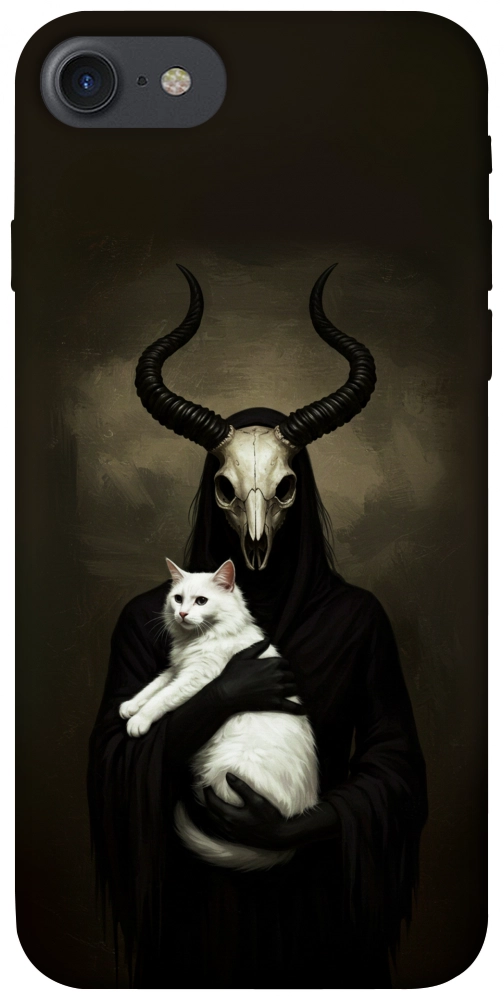 Чохол Creature with cat для iPhone 8