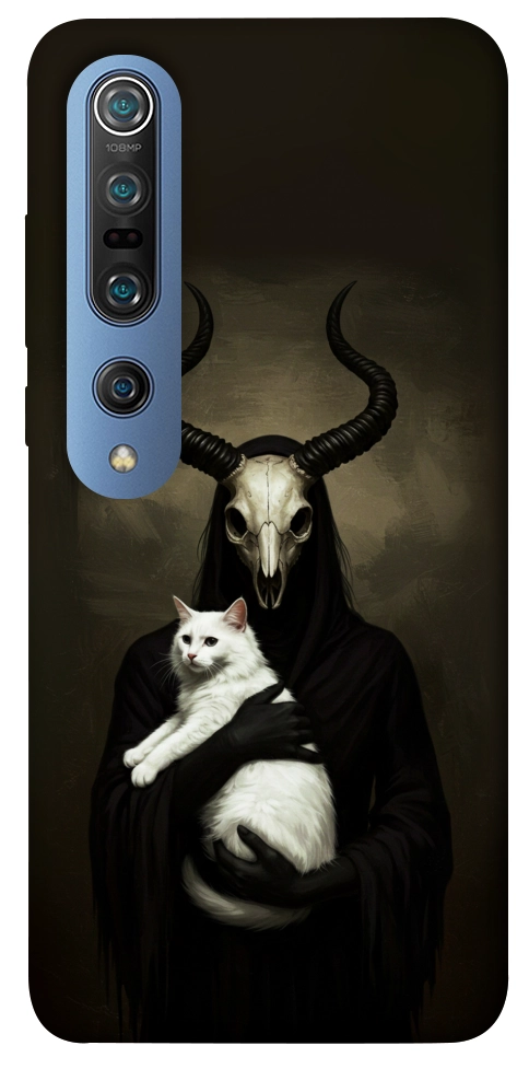 Чехол Creature with cat для Xiaomi Mi 10