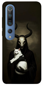 Чехол Creature with cat для Xiaomi Mi 10