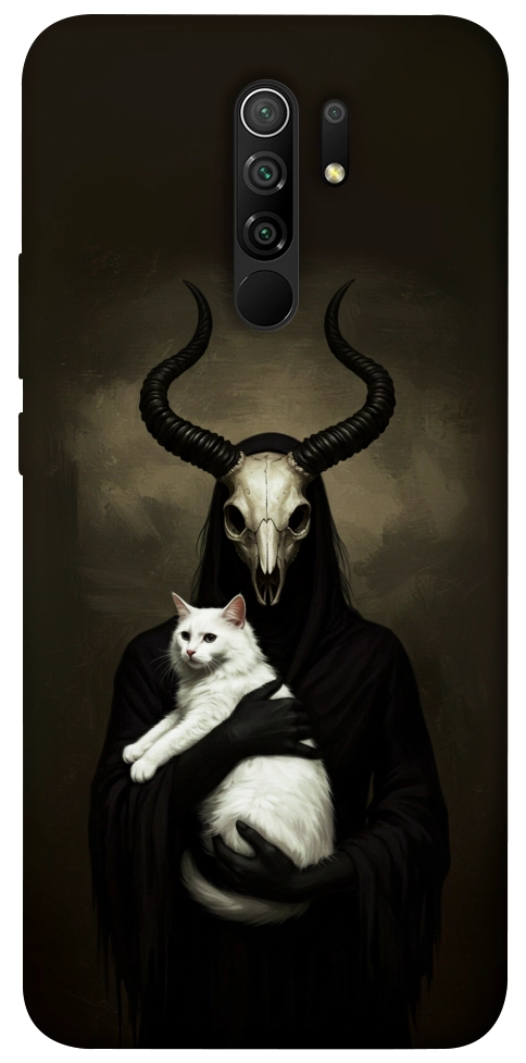 Чехол Creature with cat для Xiaomi Redmi 9