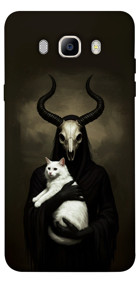 Чехол Creature with cat для Galaxy J7 (2016)