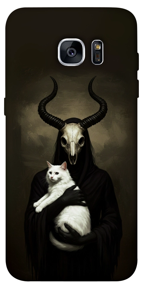 Чехол Creature with cat для Galaxy S7 Edge