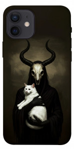 Чохол Creature with cat для iPhone 12