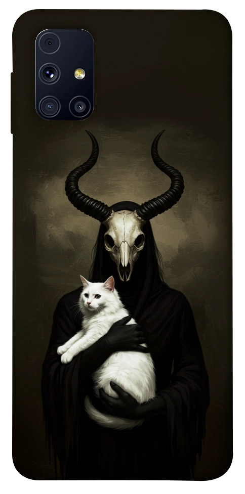 Чехол Creature with cat для Galaxy M31s
