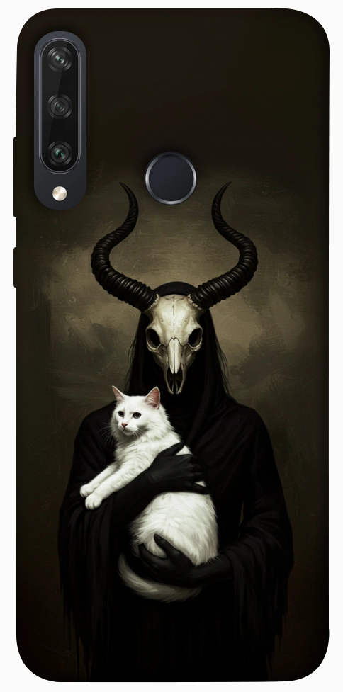 Чехол Creature with cat для Huawei Y6p