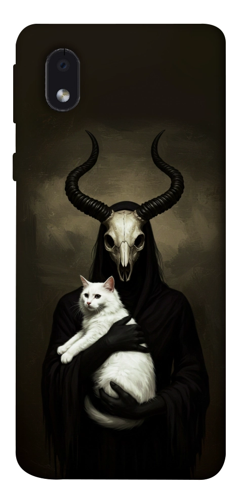 Чохол Creature with cat для Galaxy M01 Core