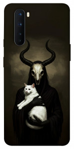 Чехол Creature with cat для OnePlus Nord