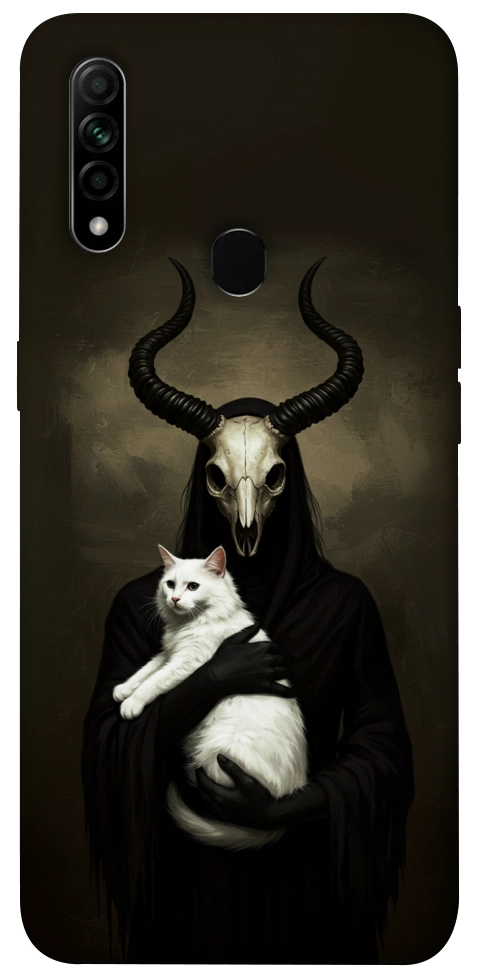 Чехол Creature with cat для Oppo A31