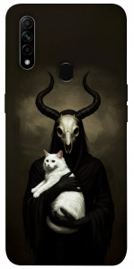 Чехол Creature with cat для Oppo A31