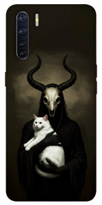 Чохол Creature with cat для Oppo A91
