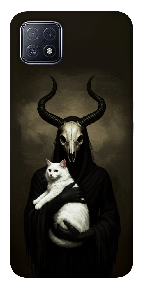 Чохол Creature with cat для Oppo A73
