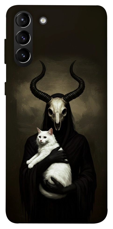 Чохол Creature with cat для Galaxy S21+