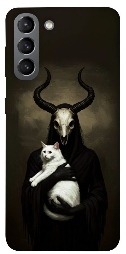 Чехол Creature with cat для Galaxy S21