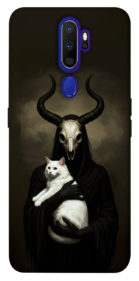 Чехол Creature with cat для Oppo A9 (2020)