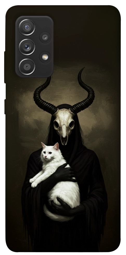 Чехол Creature with cat для Galaxy A72 5G