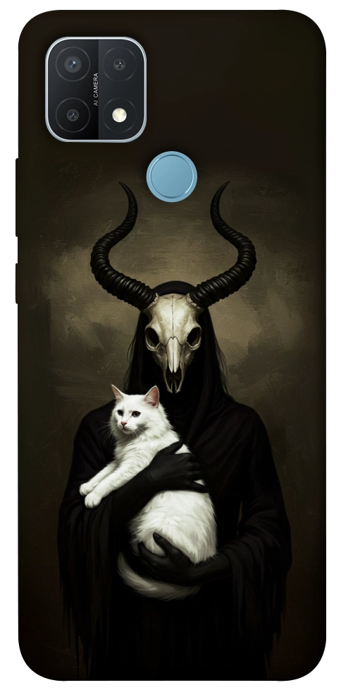 Чохол Creature with cat для Oppo A15