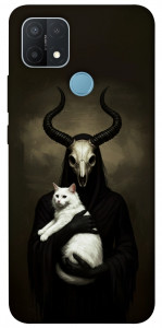 Чехол Creature with cat для Oppo A15s
