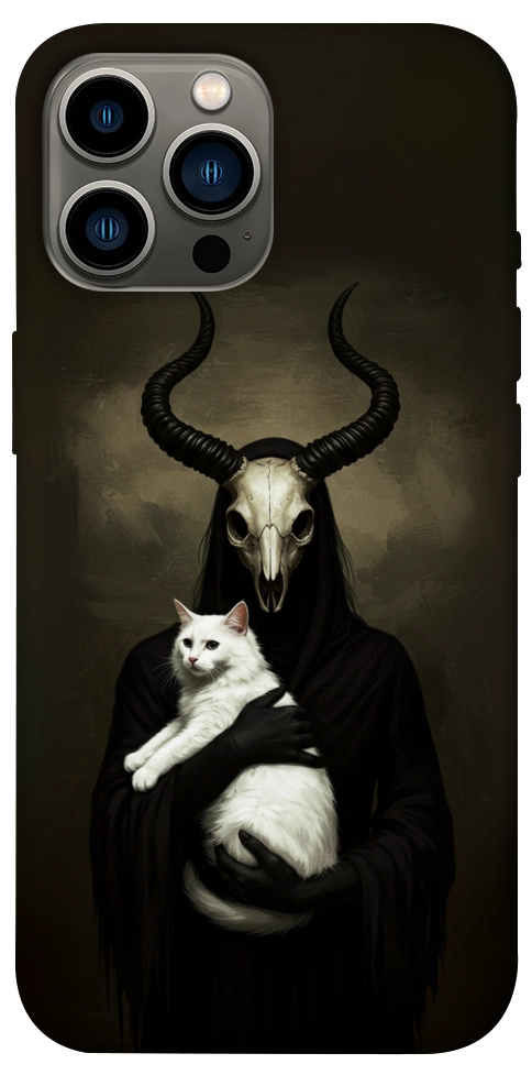 Чехол Creature with cat для iPhone 13 Pro Max