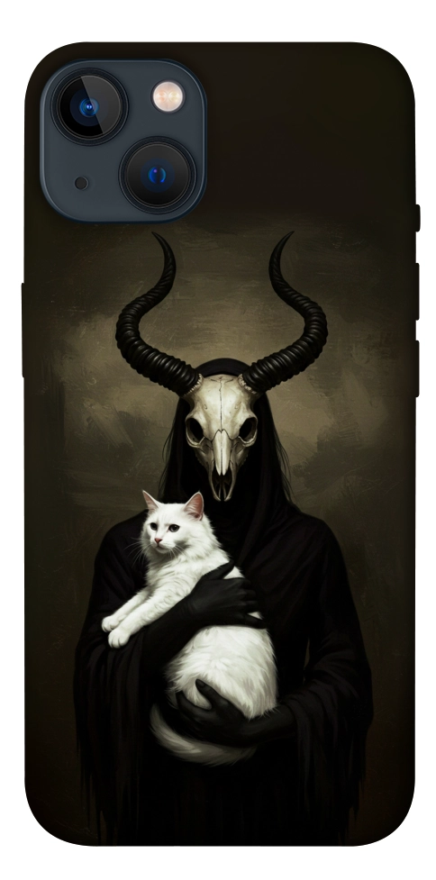 Чехол Creature with cat для iPhone 13