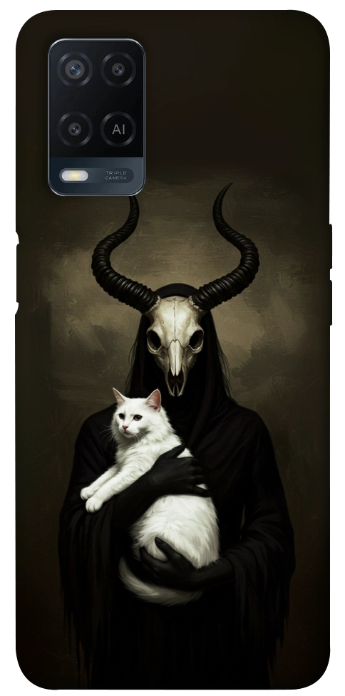 Чохол Creature with cat для Oppo A54 4G