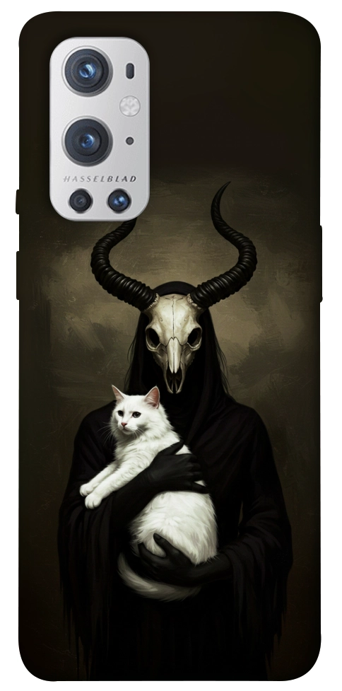 Чохол Creature with cat для Oneplus 9 pro