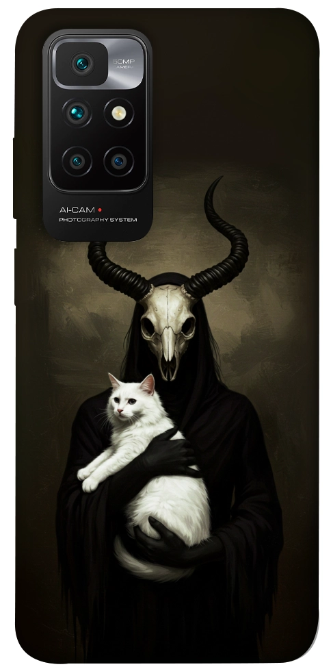 Чохол Creature with cat для Xiaomi Redmi 10