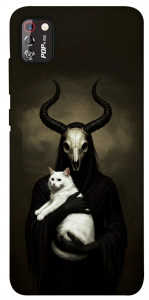 Чехол Creature with cat для TECNO POP 4 Pro