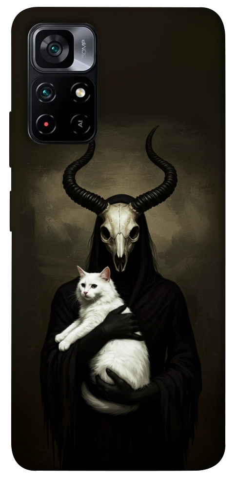 Чехол Creature with cat для Xiaomi Poco M4 Pro 5G