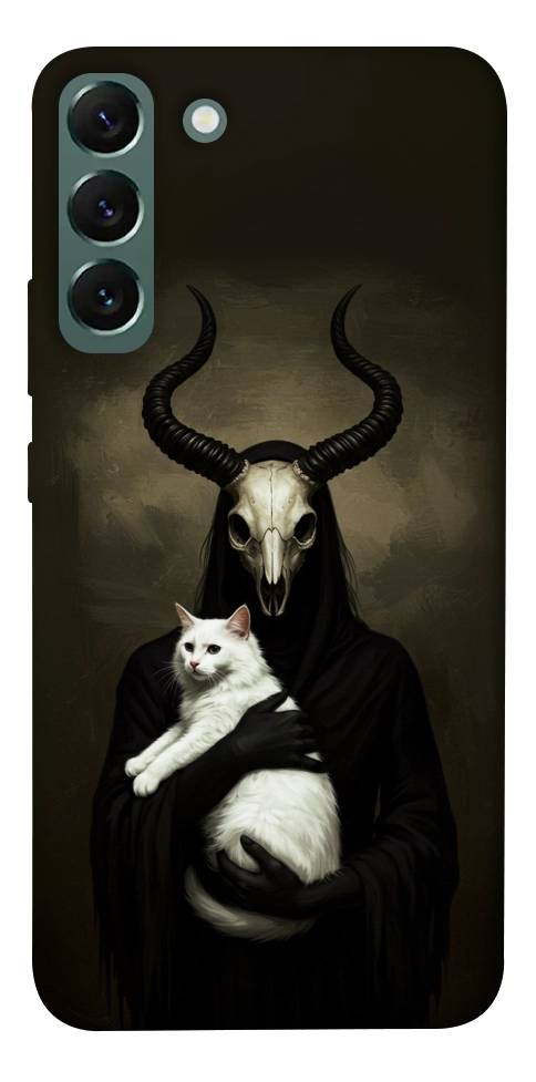 Чохол Creature with cat для Galaxy S22+
