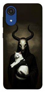 Чехол Creature with cat для Galaxy A03 Core