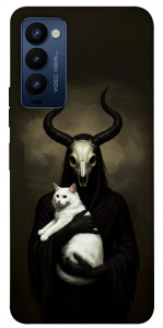Чехол Creature with cat для TECNO Camon 18