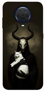 Чехол Creature with cat для Nokia G10