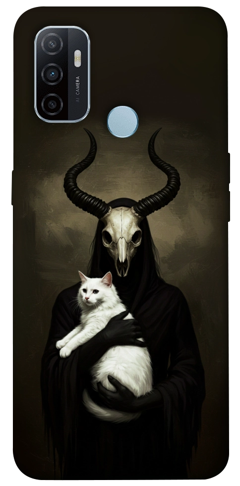 Чохол Creature with cat для Oppo A32