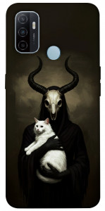 Чехол Creature with cat для Oppo A53
