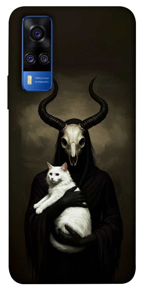 Чехол Creature with cat для Vivo Y51a