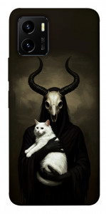 Чохол Creature with cat для Vivo Y15s