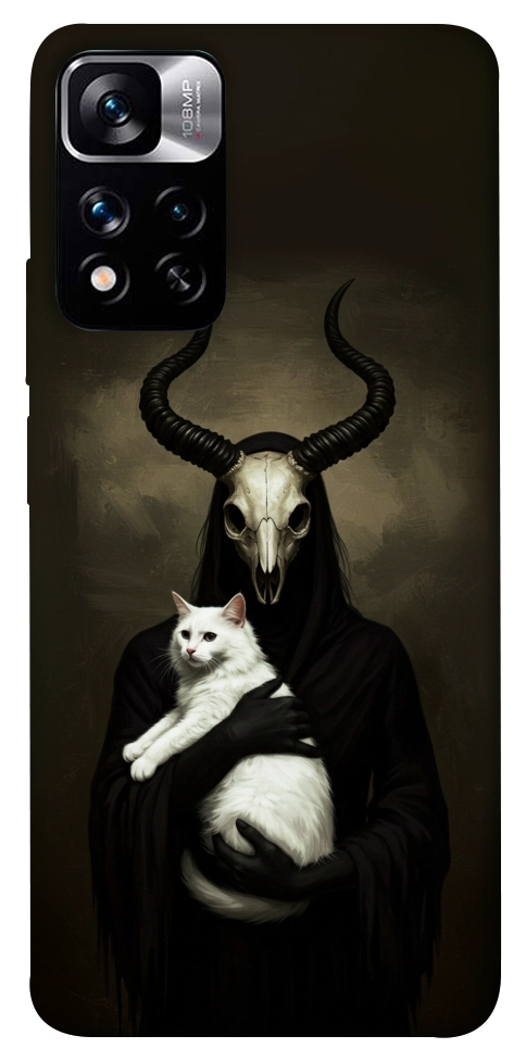 Чохол Creature with cat для Xiaomi Redmi Note 11 5G