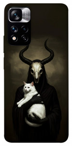 Чохол Creature with cat для Xiaomi Redmi Note 11 5G